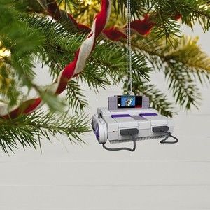 Hallmark Keepsake Super Nintendo Entertainment System Console SNES Ornament 2021